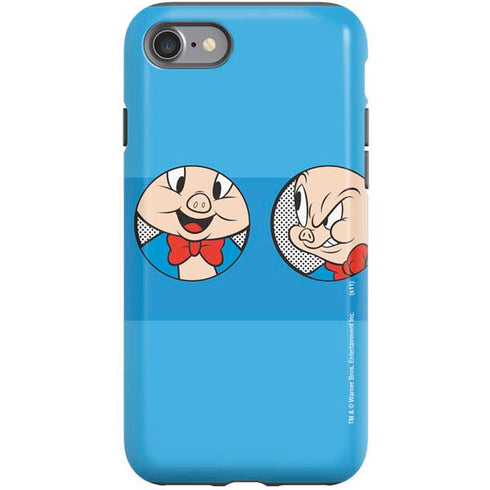 Looney Tunes Porky Pig Two Circles iPhone SE (2nd & 3rd Gen) Pro Case