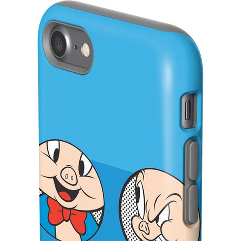 Looney Tunes Porky Pig Two Circles iPhone SE (2nd & 3rd Gen) Pro Case