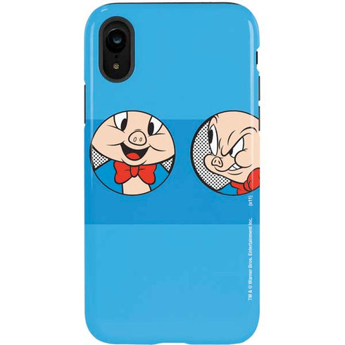 Looney Tunes Porky Pig Two Circles iPhone XR Pro Case