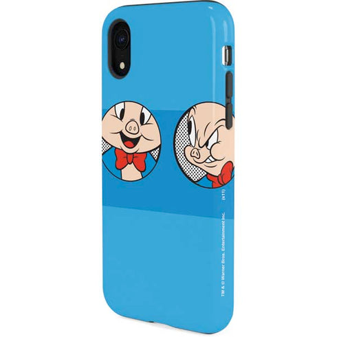 Looney Tunes Porky Pig Two Circles iPhone XR Pro Case