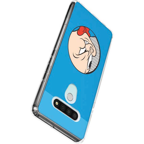 Looney Tunes Porky Pig Two Circles LG Stylo 6 Clear Case