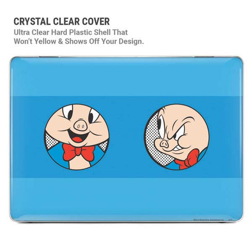 Looney Tunes Porky Pig Two Circles MacBook Air 13in M1 (2021) Case plus Skin