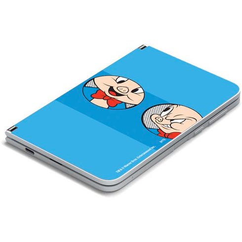 Looney Tunes Porky Pig Two Circles Surface Duo Skin
