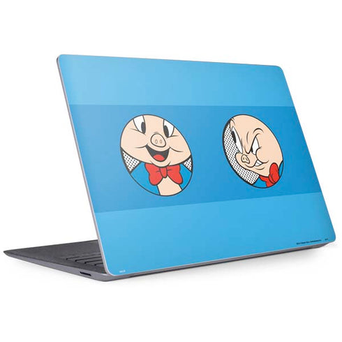 Looney Tunes Porky Pig Two Circles Surface Laptop 3 13.5in Skin