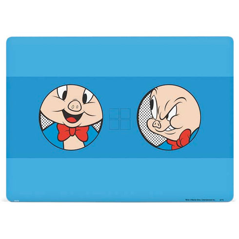 Looney Tunes Porky Pig Two Circles Surface Laptop 3 13.5in Skin