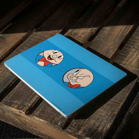 Looney Tunes Porky Pig Two Circles Surface Laptop 3 13.5in Skin