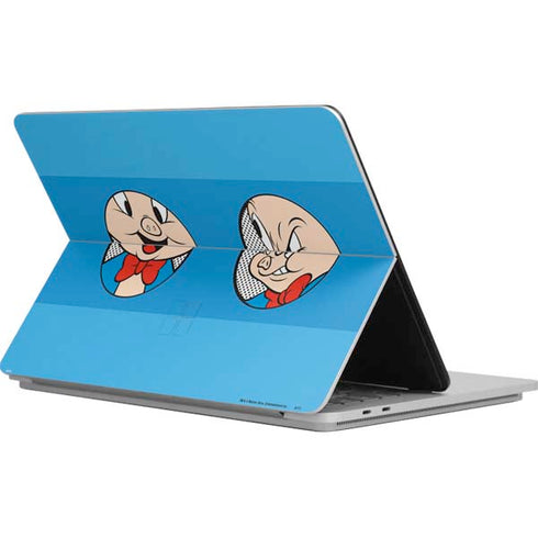 Looney Tunes Porky Pig Two Circles Surface Laptop Studio Skin