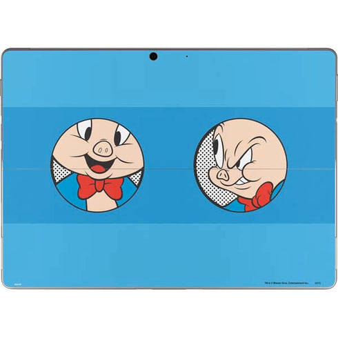 Looney Tunes Porky Pig Two Circles Surface Pro 8 Skin
