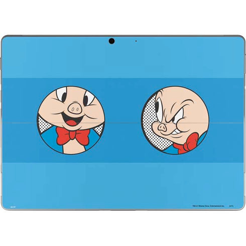 Looney Tunes Porky Pig Two Circles Surface Pro 9 Skin