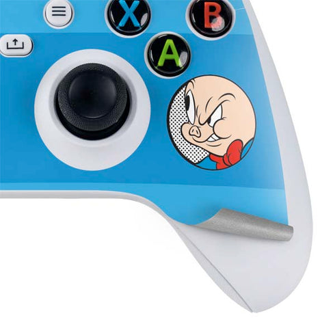 Looney Tunes Porky Pig Two Circles Xbox Series S Bundle Skin