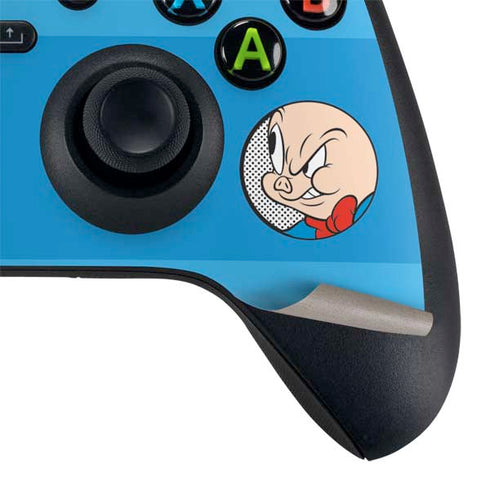 Looney Tunes Porky Pig Two Circles Xbox Series X Bundle Skin