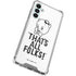 Looney Tunes Porky Thats All Folks Grid Galaxy A13 5G Clear Case