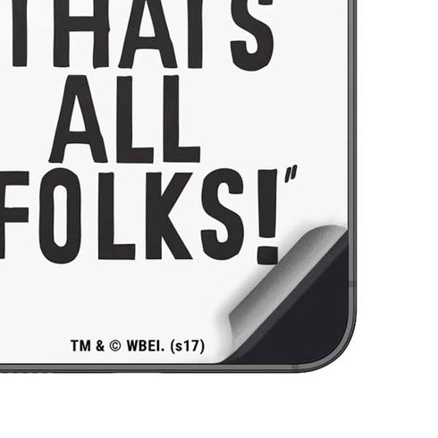 Looney Tunes Porky Thats All Folks Grid Galaxy A14 5G Skin