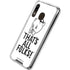 Looney Tunes Porky Thats All Folks Grid Galaxy A30 Clear Case