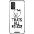 Looney Tunes Porky Thats All Folks Grid Galaxy A32 5G Clear Case