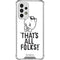 Looney Tunes Porky Thats All Folks Grid Galaxy A33 5G Clear Case