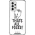 Looney Tunes Porky Thats All Folks Grid Galaxy A33 5G Clear Case