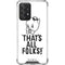 Looney Tunes Porky Thats All Folks Grid Galaxy A52 5G Clear Case