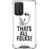 Looney Tunes Porky Thats All Folks Grid Galaxy A52 5G Clear Case