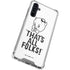 Looney Tunes Porky Thats All Folks Grid Galaxy A54 5G Clear Case