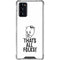 Looney Tunes Porky Thats All Folks Grid Galaxy Note20 5G Clear Case
