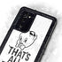 Looney Tunes Porky Thats All Folks Grid Galaxy Note20 5G Waterproof Case