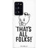 Looney Tunes Porky Thats All Folks Grid Galaxy Note20 Ultra 5G Lite Case