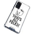 Looney Tunes Porky Thats All Folks Grid Galaxy S20 FE Clear Case