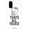 Looney Tunes Porky Thats All Folks Grid Galaxy S20 Lite Case