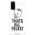 Looney Tunes Porky Thats All Folks Grid Galaxy S20 Lite Case