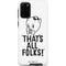Looney Tunes Porky Thats All Folks Grid Galaxy S20 Plus Pro Case