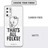 Looney Tunes Porky Thats All Folks Grid Galaxy S20 Plus Skin