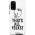 Looney Tunes Porky Thats All Folks Grid Galaxy S20 Pro Case