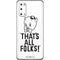 Looney Tunes Porky Thats All Folks Grid Galaxy S20 Skin