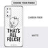 Looney Tunes Porky Thats All Folks Grid Galaxy S20 Skin