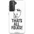 Looney Tunes Porky Thats All Folks Grid Galaxy S21 5G Pro Case