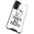 Looney Tunes Porky Thats All Folks Grid Galaxy S21 FE Clear Case