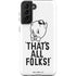 Looney Tunes Porky Thats All Folks Grid Galaxy S21 Plus 5G Pro Case