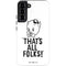 Looney Tunes Porky Thats All Folks Grid Galaxy S22 Plus Pro Case