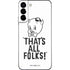 Looney Tunes Porky Thats All Folks Grid Galaxy S22 Plus Skin