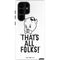 Looney Tunes Porky Thats All Folks Grid Galaxy S22 Ultra Pro Case