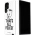 Looney Tunes Porky Thats All Folks Grid Galaxy S22 Ultra Pro Case