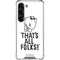 Looney Tunes Porky Thats All Folks Grid Galaxy S23 Clear Case