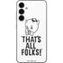 Looney Tunes Porky Thats All Folks Grid Galaxy S23 FE Skin