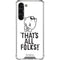 Looney Tunes Porky Thats All Folks Grid Galaxy S23 Plus Clear Case