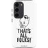 Looney Tunes Porky Thats All Folks Grid Galaxy S23 Pro Case