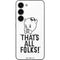 Looney Tunes Porky Thats All Folks Grid Galaxy S23 Skin