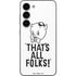 Looney Tunes Porky Thats All Folks Grid Galaxy S23 Skin