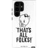 Looney Tunes Porky Thats All Folks Grid Galaxy S24 Ultra Impact Case