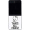 Looney Tunes Porky Thats All Folks Grid Galaxy Z Flip5 5G Skin